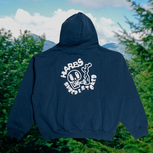 Smoking Skull Hoodie